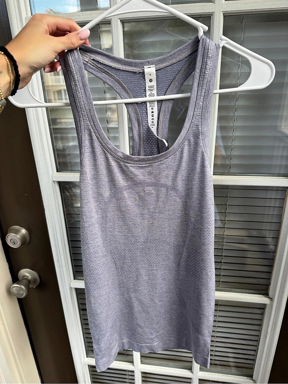lululemon Swiftly Tech Racerback Tank Top 2.0 Purple Size 0